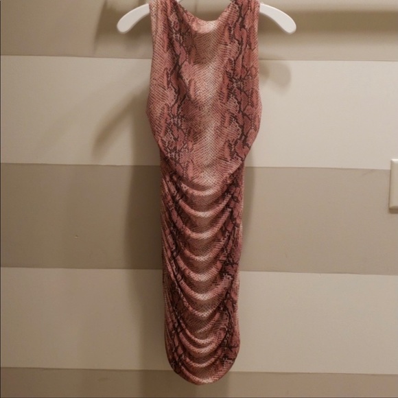 BOSTON PROPER SNAKESKIN DRESS -Like New - Picture 2 of 5